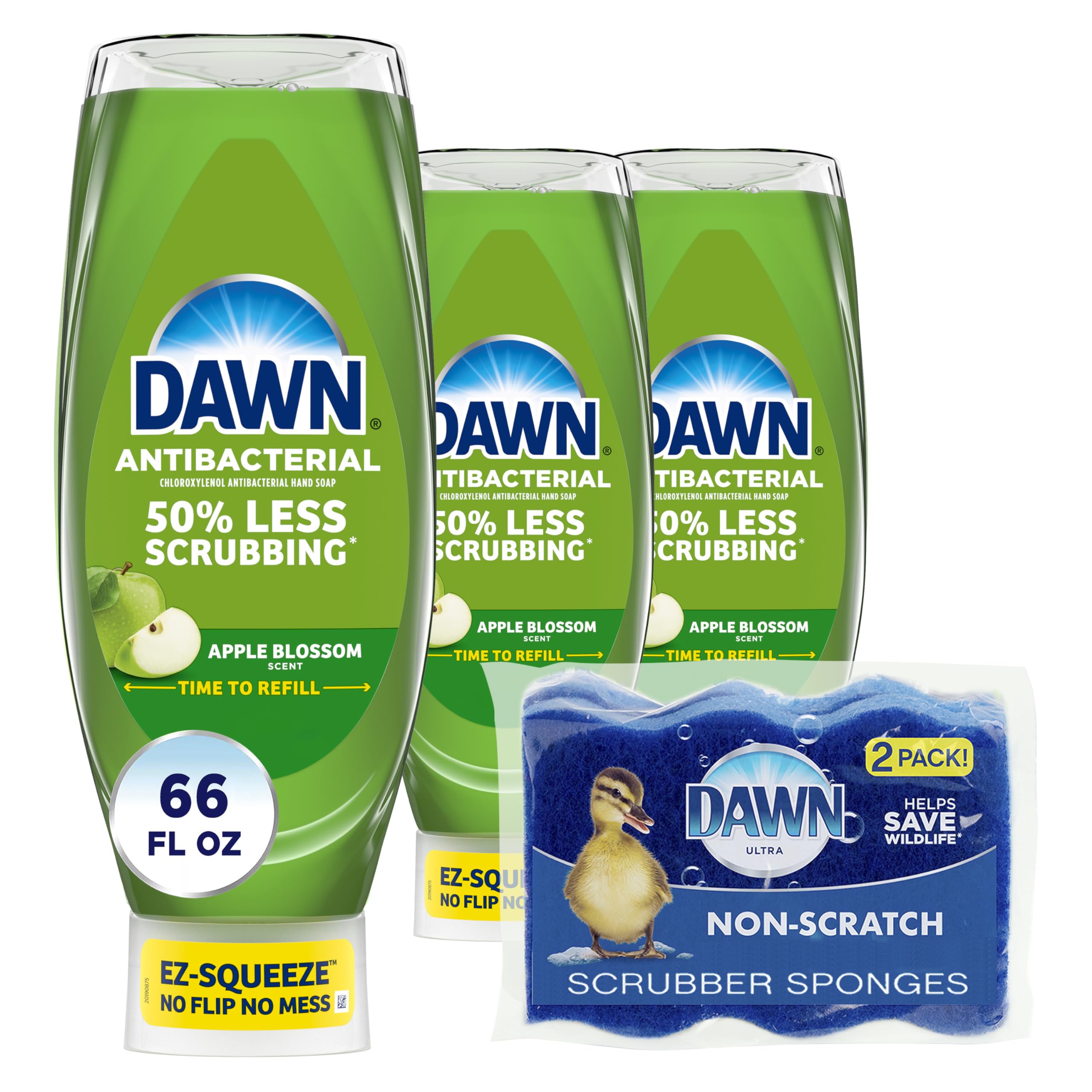 Amazon.com: Dawn Ultra Antibacterial EZ-Squeeze Hand Soap, Apple